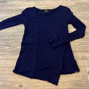 Deep purple Armani Exchange Top